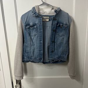 Fleece lined jean jacket